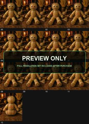 Straw-and-twine poppet contact sheet